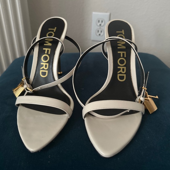 Tom Ford Heels (New White) - Picture 1 of 6